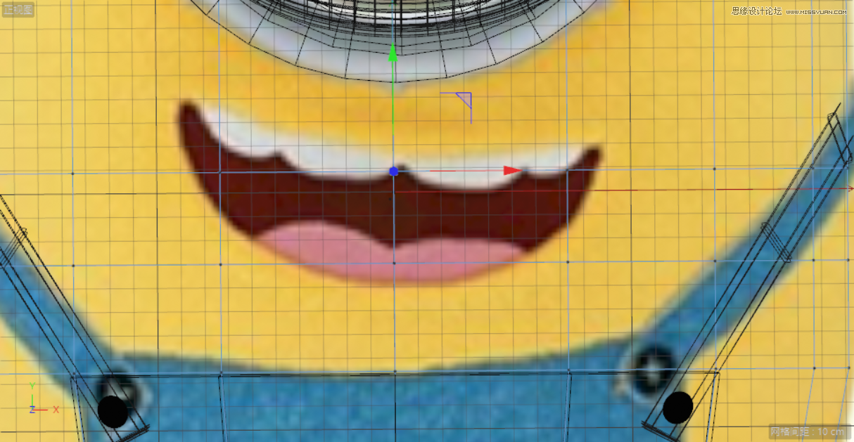 C4D制作呆萌的小黄人建模教程