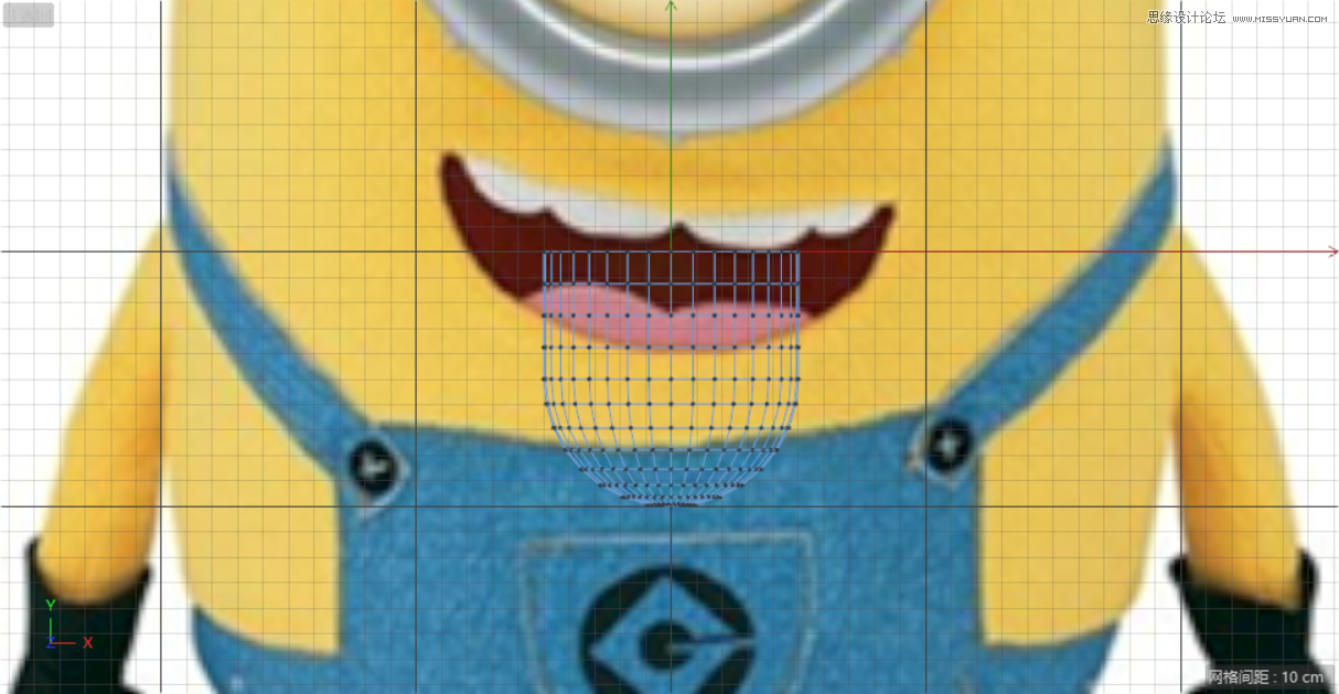 C4D制作呆萌的小黄人建模教程