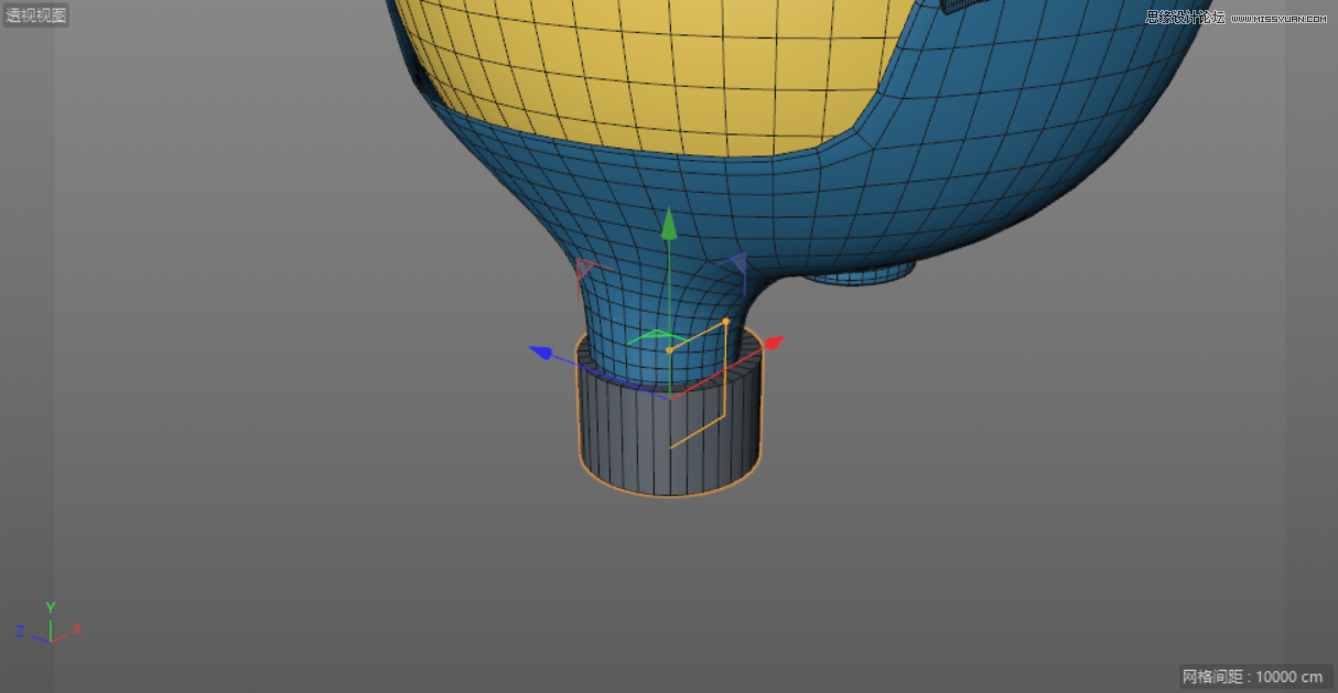C4D制作呆萌的小黄人建模教程
