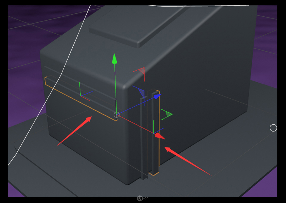 C4D零基础制作3D小工厂效果图