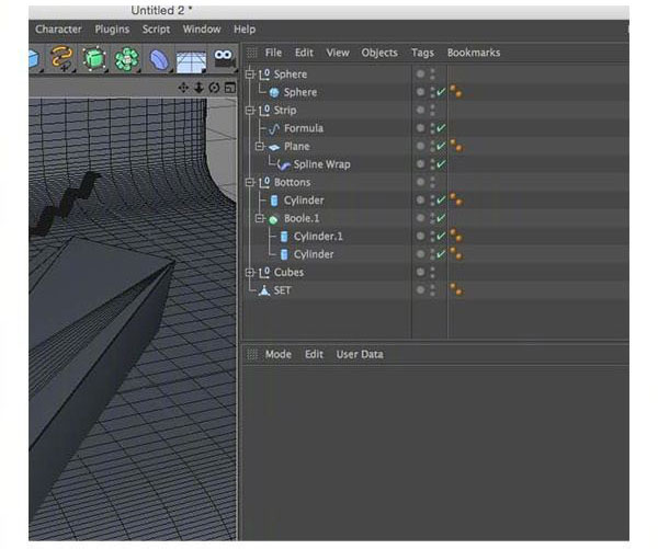 C4D制作时尚的3D质感几何体设计教程