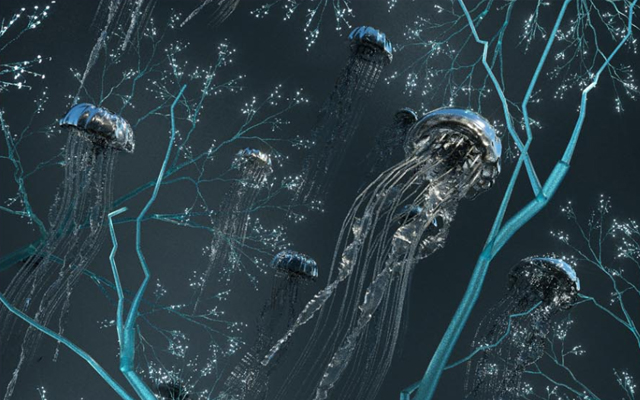 C4D教你渲染星光闪耀的小水母详细教程