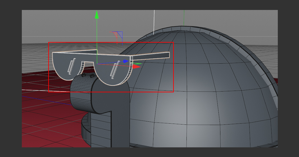 C4D制作带墨镜的小乌龟建模教程