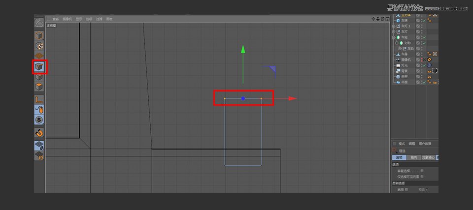 C4D制作逼真的乐高小汽车建模教程