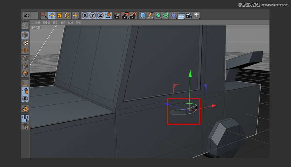 C4D制作逼真的乐高小汽车建模教程