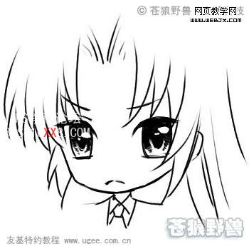 PS绘制可爱卡通Q版漫画的方法与技巧,PSDEE.COOM