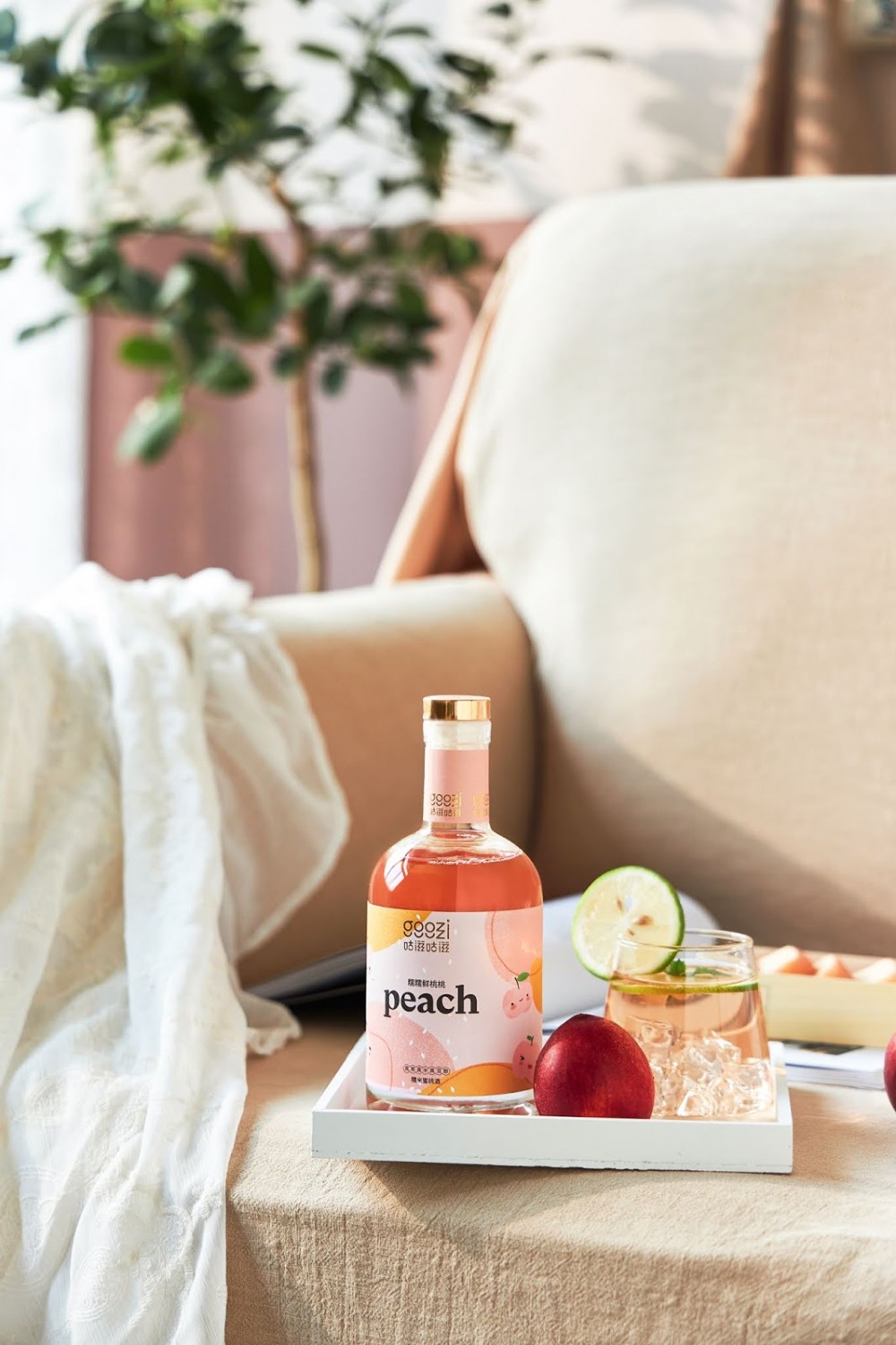 磨砂风格GooziGoozi果酒包装设计欣赏