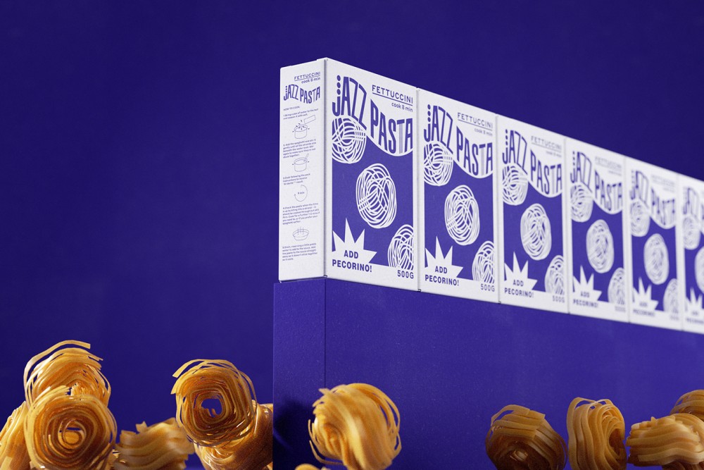 JAZZ PASTA意大利面包装盒设计欣赏