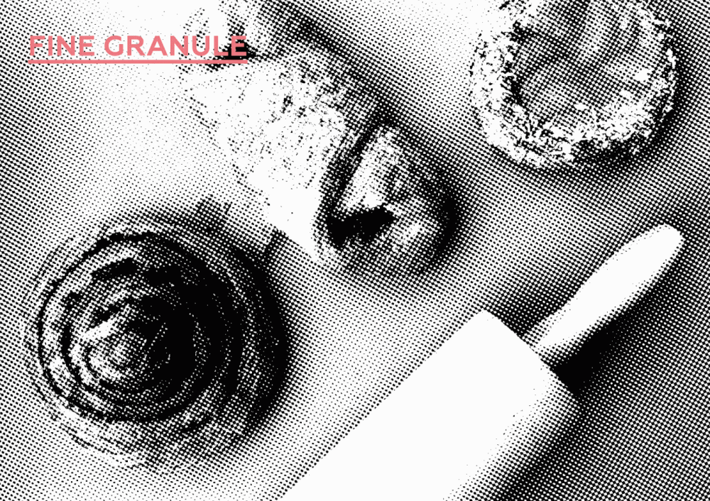 半调网纹风格Patissiere糖包装设计欣赏