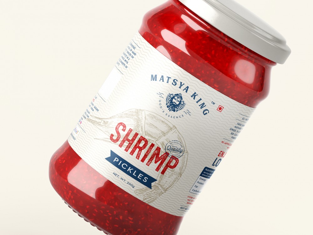 印度MatsyaKing泡菜包装设计欣赏
