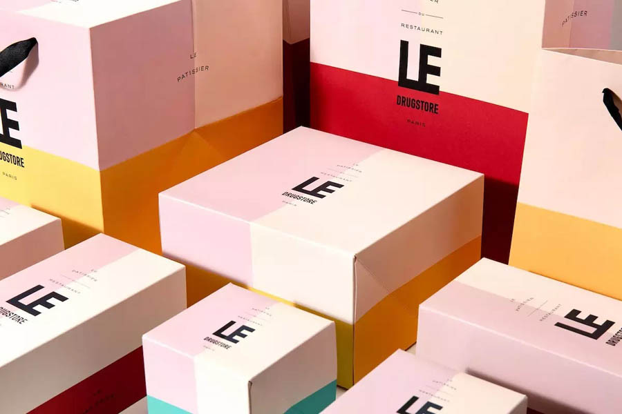 法国知名品牌糕点店品牌包装设计欣赏