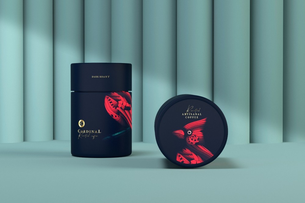 Cardinal咖啡品牌包装设计欣赏