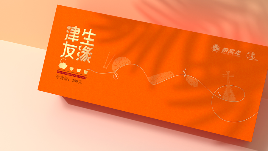 津生友缘茶叶包装设计作品欣赏