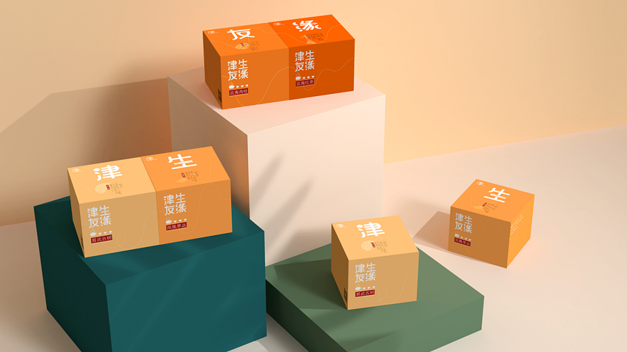 津生友缘茶叶包装设计欣赏
