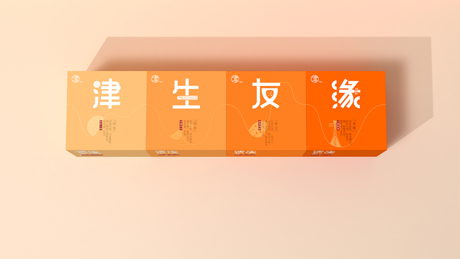 津生友缘茶叶包装设计欣赏