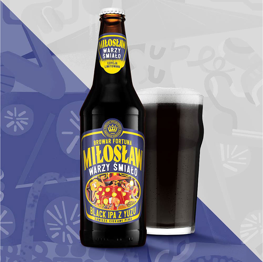 知名品牌MILOSLAW啤酒包装设计欣赏