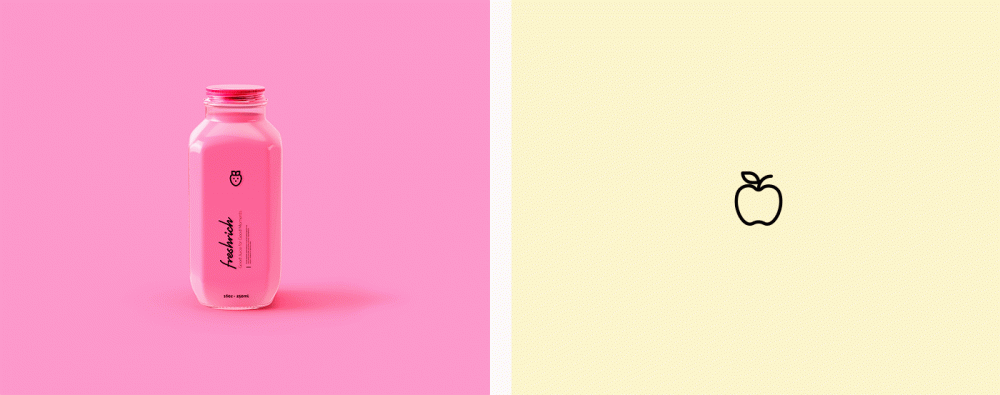 国外Freshrich果汁包装设计欣赏