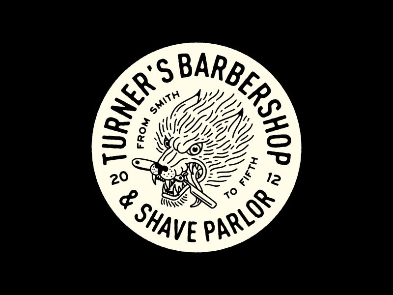 国外理发店和美发沙龙LOGO设计欣赏