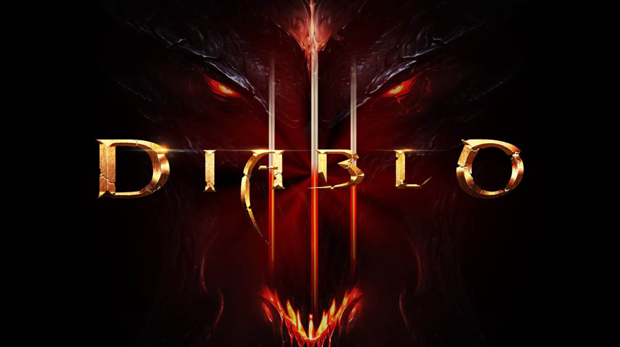 Photoshop制作暗黑破坏神主题金属字设计教程