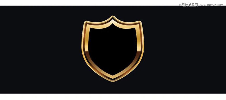 Photoshop制作金色的海报标题文字教程