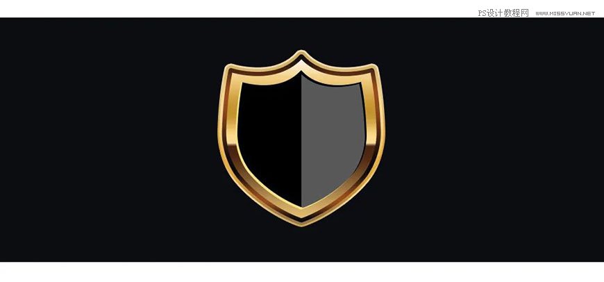 Photoshop制作金色的海报标题文字教程