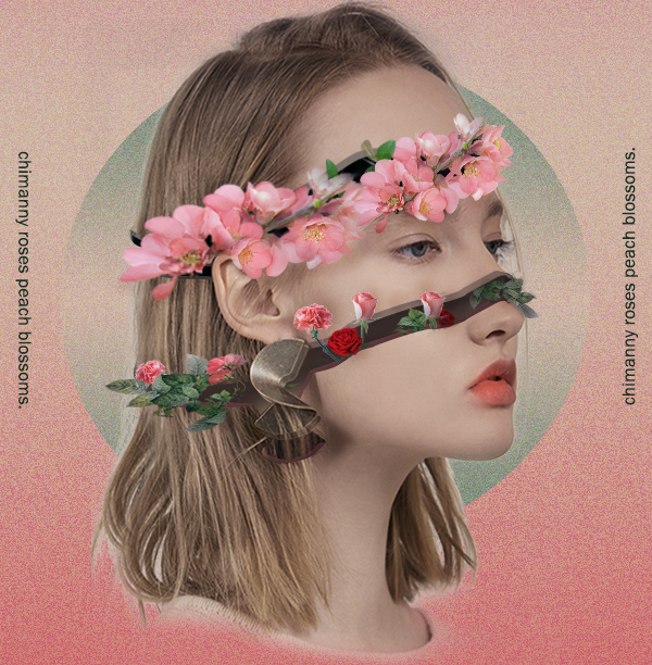 Photoshop合成从人物头像中长出花朵的创意图片教程