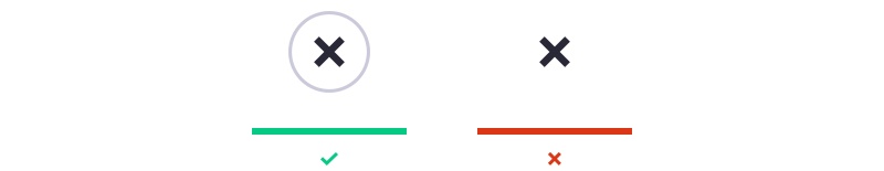 UI设计师如何设计最常见的关闭按钮