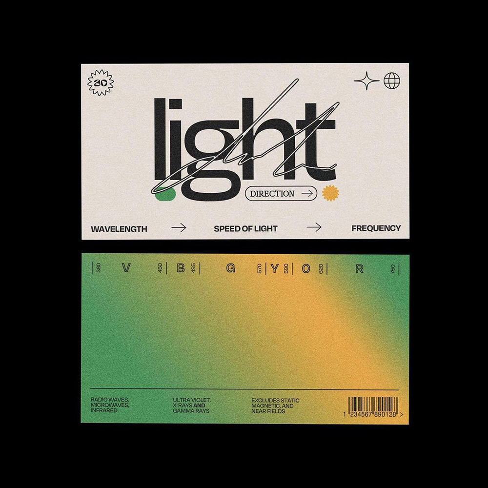 精选复古质感的英文文字排版设计作品欣赏