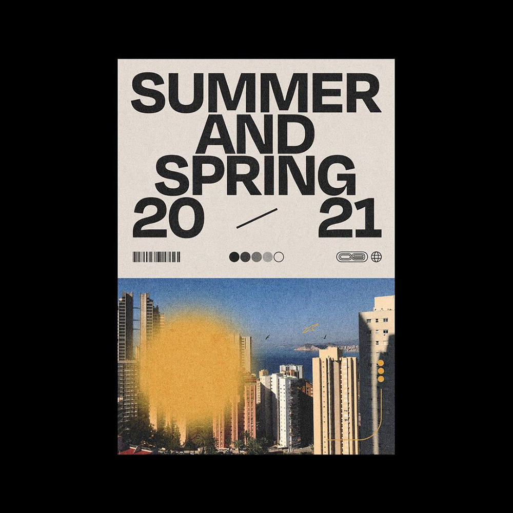 精选复古质感的英文文字排版设计欣赏