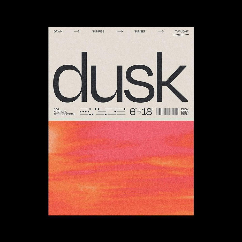 精选复古质感的英文文字排版设计欣赏