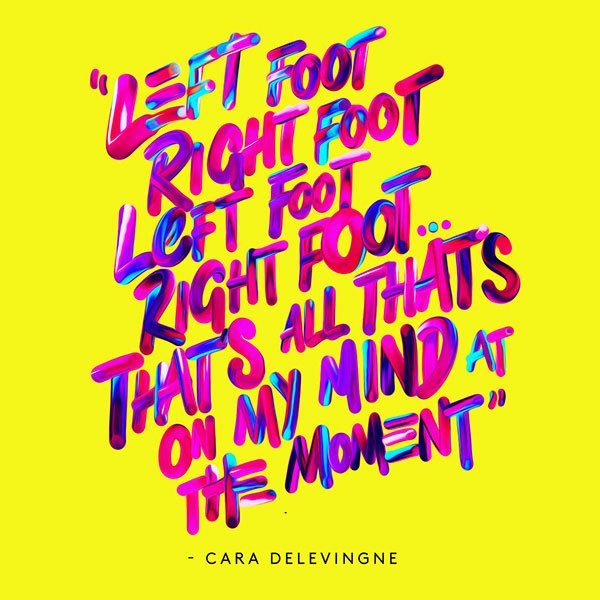 精选国外时尚的英文字体设计欣赏