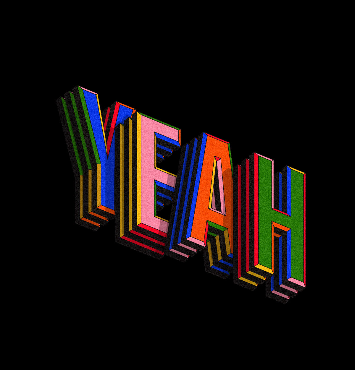 Andrew Footit设计师3D艺术字设计欣赏