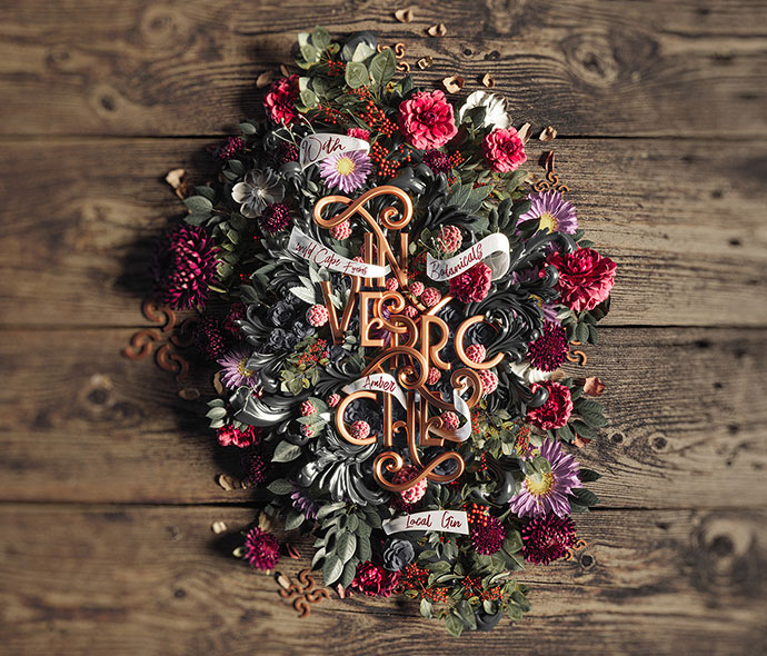 华丽大气的黄金立体字设计欣赏