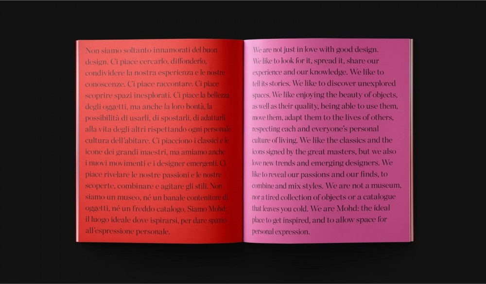 Mohd家具设计品牌画册设计欣赏