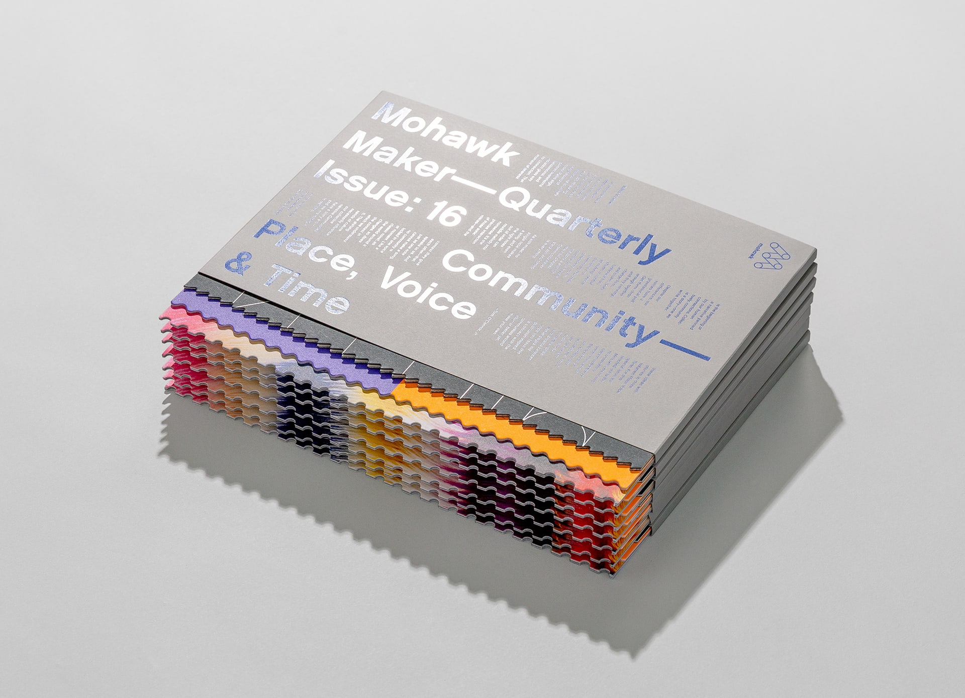 纸张生产商Mohawk期刊版面设计欣赏