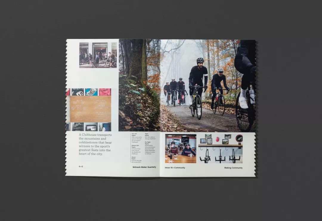 纸张生产商Mohawk期刊版面设计欣赏