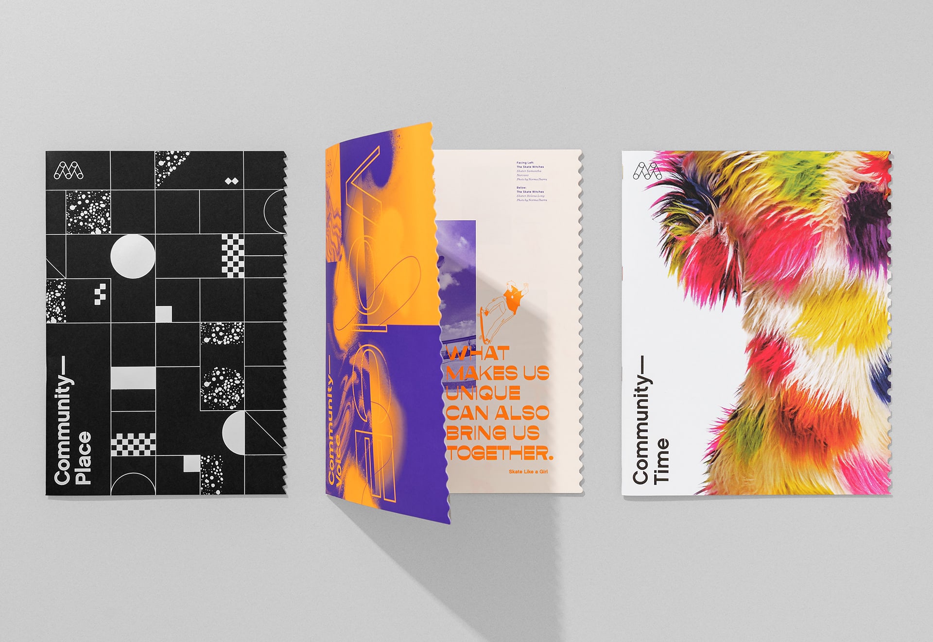 纸张生产商Mohawk期刊版面设计欣赏