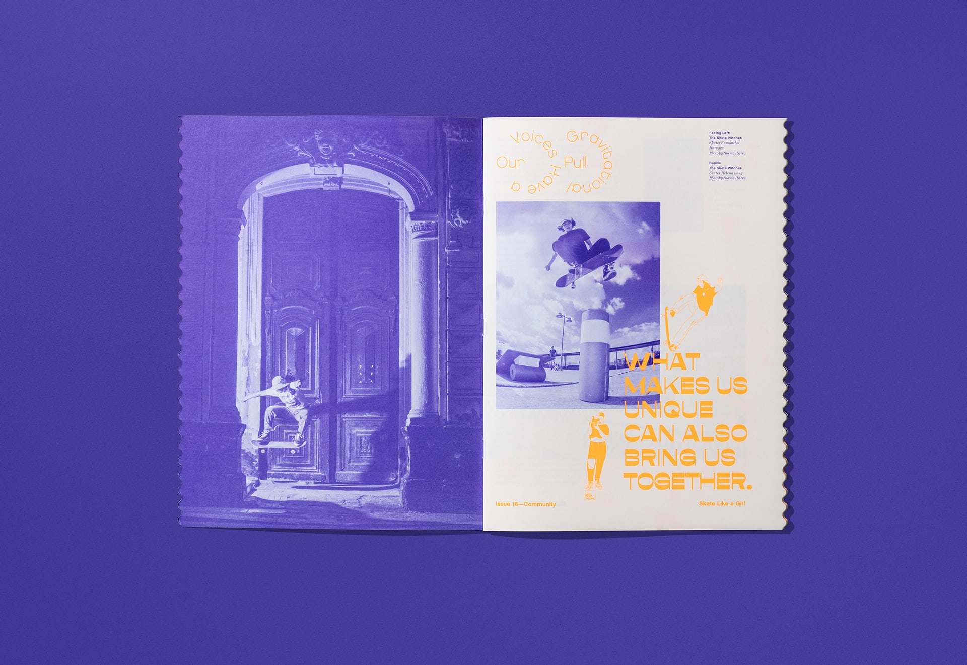 纸张生产商Mohawk期刊版面设计欣赏