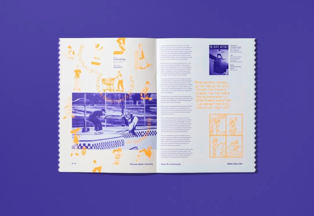 纸张生产商Mohawk期刊版面设计欣赏