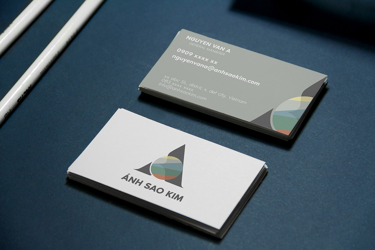 20款时尚大气的企业名片设计欣赏