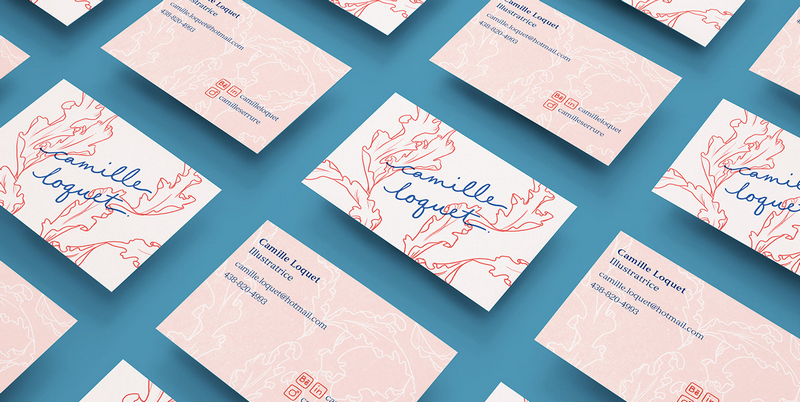 11款可爱风格女性名片设计欣赏