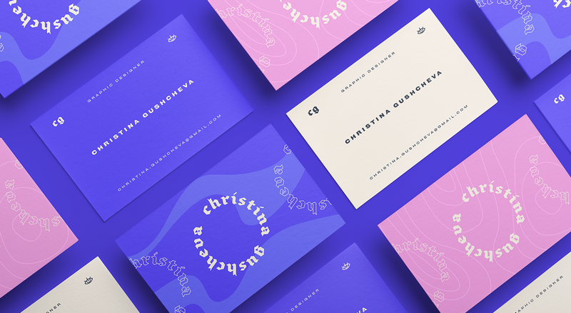 11款可爱风格女性名片设计欣赏