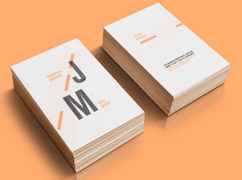 11款可爱风格女性名片设计欣赏