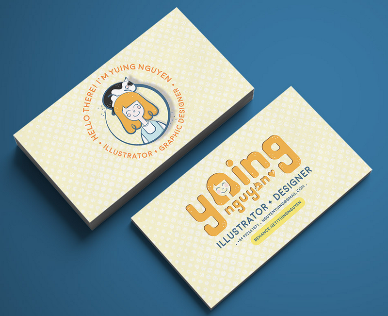 精选11款可爱风格女性名片设计作品欣赏