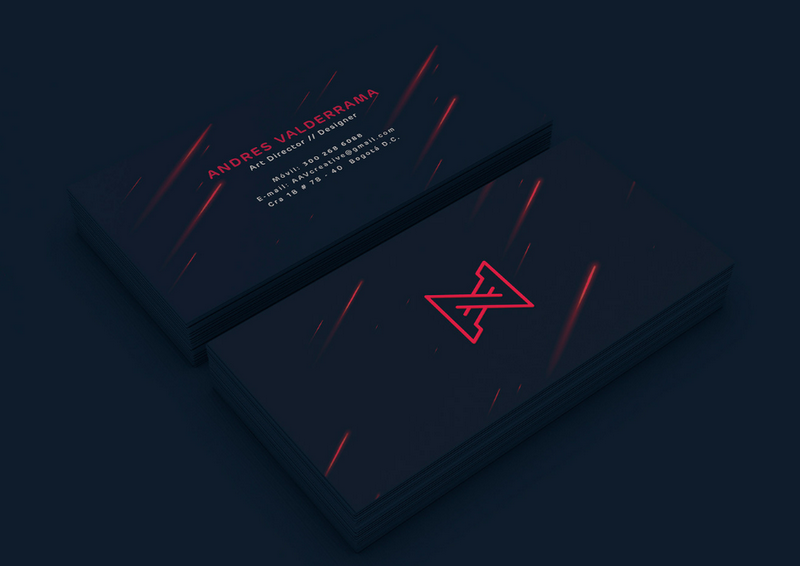 10款简约大气的男士名片设计欣赏