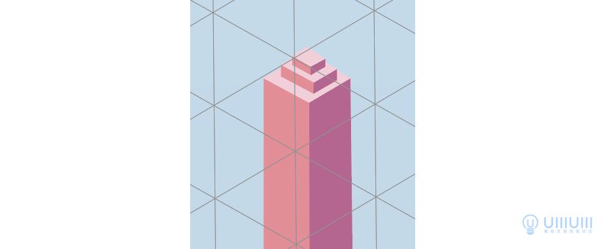 Illustrator绘制2.5D风格创意建筑插画