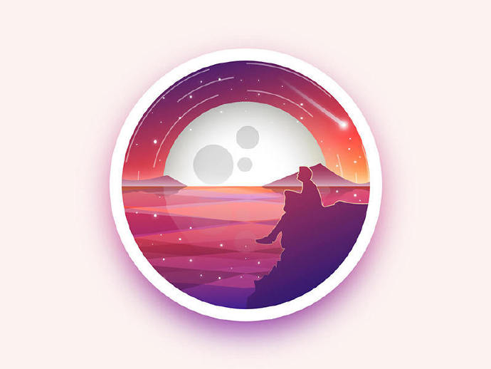 Illustrator绘制紫色风格的时尚插画教程