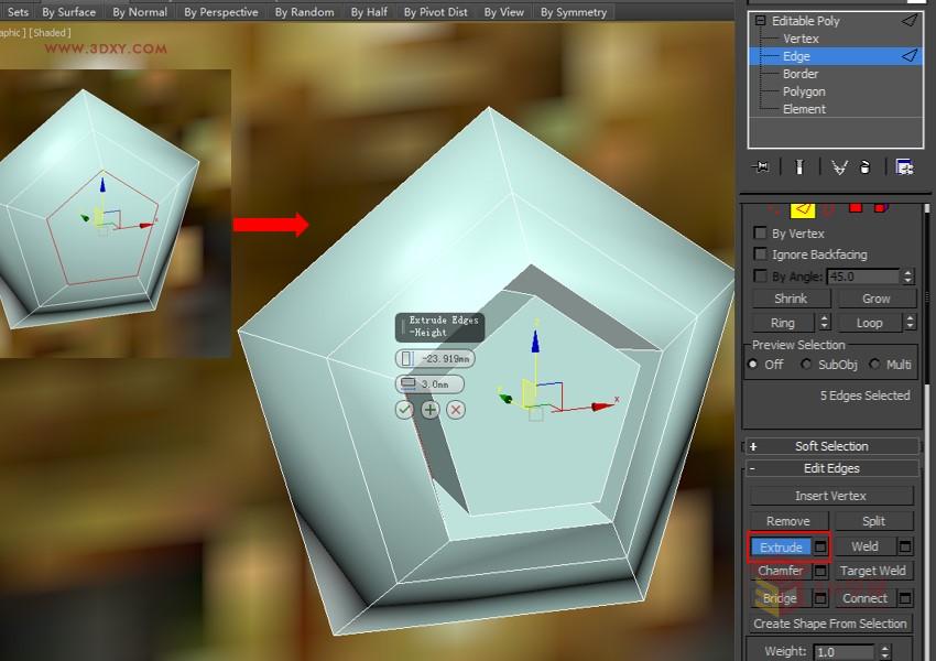 3DXMAX制作欧式古典风格的雕花建模