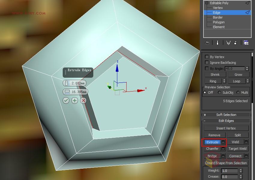 3DXMAX制作欧式古典风格的雕花建模
