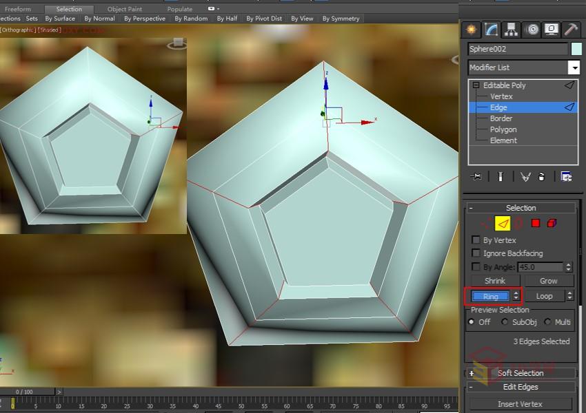 3DXMAX制作欧式古典风格的雕花建模